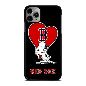 LOVE BOSTON RED SOX SNOOPY iPhone 11 Pro Max Case Cover