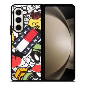 TOMMY HILFIGER LOONEY TUNES ART Samsung Galaxy Z Fold 5 Case Cover