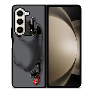 TOOTHLESS CUTE POCKET Samsung Galaxy Z Fold 5 Case Cover