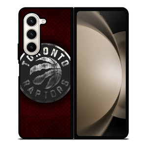 TORONTO RAPTORS RED METAL Samsung Galaxy Z Fold 5 Case Cover