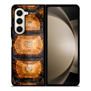 TORTOISE SHELL TEXTURES Samsung Galaxy Z Fold 5 Case Cover TORTOISE SHELL TEXTURES Samsung Galaxy Z Fold 5 Case Cover
