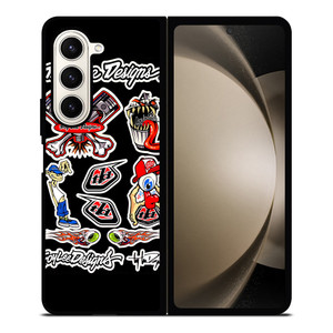 TROY LEE DESIGN COLLAGE Samsung Galaxy Z Fold 5 Case Cover TROY LEE DESIGN COLLAGE Samsung Galaxy Z Fold 5 Case Cover