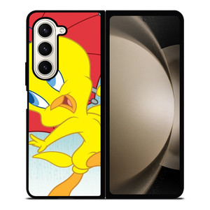 TWEETY BIRD AND UMBRELLA Samsung Galaxy Z Fold 5 Case Cover TWEETY BIRD AND UMBRELLA Samsung Galaxy Z Fold 5 Case Cover