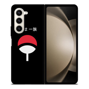 UCHIHA CLAN LOGO MINIMALIST Samsung Galaxy Z Fold 5 Case Cover