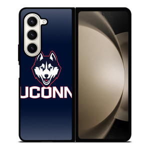UCONN HUSKIES BASKETBALL LOGO Samsung Galaxy Z Fold 5 Case Cover UCONN HUSKIES BASKETBALL LOGO Samsung Galaxy Z Fold 5 Case Cover