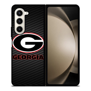 UNIVERSITY GEORGIA CARBON SYMBOL Samsung Galaxy Z Fold 5 Case Cover