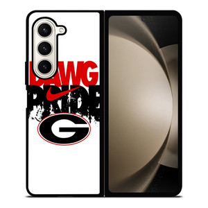 UNIVERSITY OF GEORGIA BULLDOGS ART Samsung Galaxy Z Fold 5 Case Cover