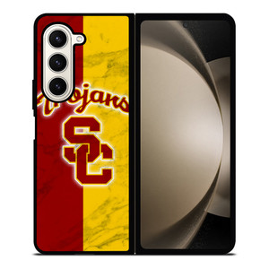 USC TROJANS LOGO MARBLE Samsung Galaxy Z Fold 5 Case Cover USC TROJANS LOGO MARBLE Samsung Galaxy Z Fold 5 Case Cover
