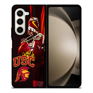 USC TROJANS NFL Samsung Galaxy Z Fold 5 Case Cover USC TROJANS NFL Samsung Galaxy Z Fold 5 Case Cover