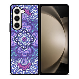 VERA BRADLEY LILAC TAPESTRY Samsung Galaxy Z Fold 5 Case Cover