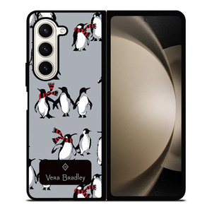 VERA BRADLEY PLAYFUL PENGUINS Samsung Galaxy Z Fold 5 Case Cover