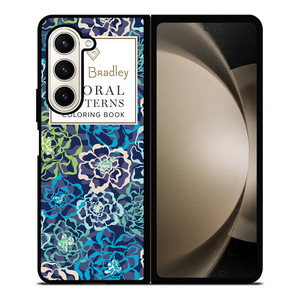 VERA BRADLEY VB FLORAL PATTERNS CB Samsung Galaxy Z Fold 5 Case Cover