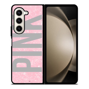 VICTORIA'S SECRET PINK SPARKLE LOGO Samsung Galaxy Z Fold 5 Case Cover