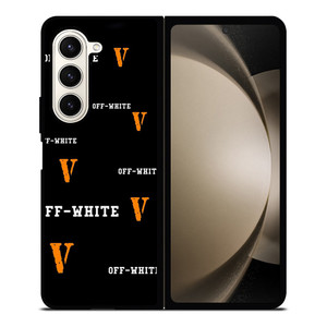 VLONE X OFF WHITE Samsung Galaxy Z Fold 5 Case Cover