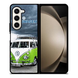 VW VOLKSWAGEN RETRO VAN Samsung Galaxy Z Fold 5 Case Cover VW VOLKSWAGEN RETRO VAN Samsung Galaxy Z Fold 5 Case Cover
