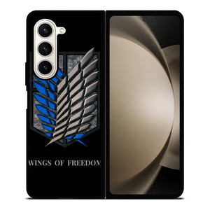 WINGS OF FREEDOM AOT Samsung Galaxy Z Fold 5 Case Cover