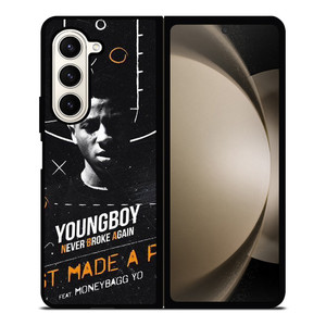 YOUNGBOY NBA RAPPER 3 Samsung Galaxy Z Fold 5 Case Cover