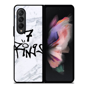 7 RINGS ARIANA GRANDE MARBLE Samsung Galaxy Z Fold 3 Case Cover