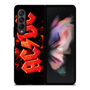 ACDC BAND LOGO Samsung Galaxy Z Fold 3 Case Cover