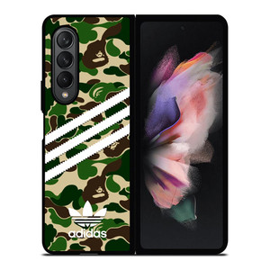 ADIDAS ORIGINALS STRIPES CAMO Samsung Galaxy Z Fold 3 Case Cover ADIDAS ORIGINALS STRIPES CAMO Samsung Galaxy Z Fold 3 Case Cover