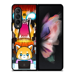 AGGRETSUKO CARTOON COMEDY Samsung Galaxy Z Fold 3 Case Cover