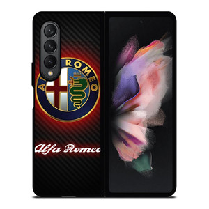 ALFA ROMEO RED CARBON LOGO Samsung Galaxy Z Fold 3 Case Cover ALFA ROMEO RED CARBON LOGO Samsung Galaxy Z Fold 3 Case Cover