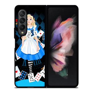 ALICE IN WONDERLAND DISNEY Samsung Galaxy Z Fold 3 Case Cover