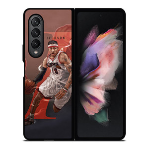 ALLEN IVERSON SIXERS NBA BASKETBALL Samsung Galaxy Z Fold 3 Case Cover