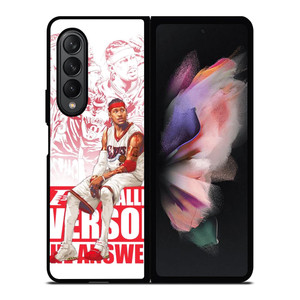 ALLEN IVERSON SIXERS NBA Samsung Galaxy Z Fold 3 Case Cover