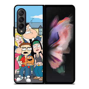 AMERICAN DAD ALL CAST Samsung Galaxy Z Fold 3 Case Cover AMERICAN DAD ALL CAST Samsung Galaxy Z Fold 3 Case Cover