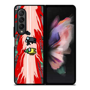 AMONG US IMPOSTOR KILLING Samsung Galaxy Z Fold 3 Case Cover AMONG US IMPOSTOR KILLING Samsung Galaxy Z Fold 3 Case Cover
