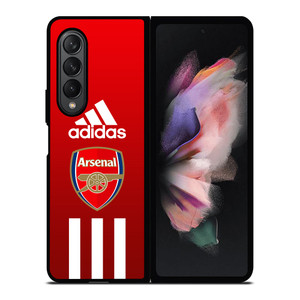 ARSENAL FC ADIDAS STRIPES Samsung Galaxy Z Fold 3 Case Cover ARSENAL FC ADIDAS STRIPES Samsung Galaxy Z Fold 3 Case Cover
