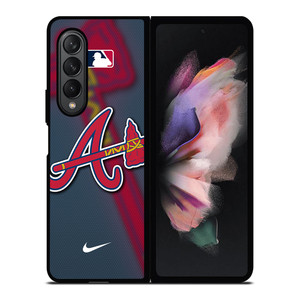 ATLANTA BRAVES MLB LOGO Samsung Galaxy Z Fold 3 Case Cover ATLANTA BRAVES MLB LOGO Samsung Galaxy Z Fold 3 Case Cover