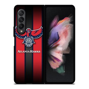 ATLANTA HAWKS STRIPE LOGO Samsung Galaxy Z Fold 3 Case Cover