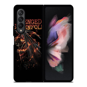 AVENGED SEVENFOLD RACK BAND LOGO Samsung Galaxy Z Fold 3 Case Cover