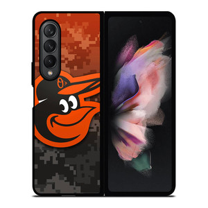 BALTIMORE ORIOLES ICON Samsung Galaxy Z Fold 3 Case Cover BALTIMORE ORIOLES ICON Samsung Galaxy Z Fold 3 Case Cover