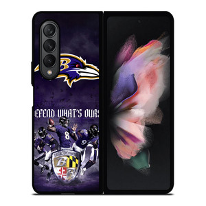 BALTIMORE RAVENS FOOTBALL TEAM Samsung Galaxy Z Fold 3 Case Cover
