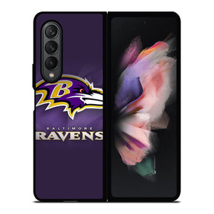 BALTIMORE RAVENS ICON Samsung Galaxy Z Fold 3 Case Cover BALTIMORE RAVENS ICON Samsung Galaxy Z Fold 3 Case Cover