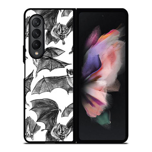 BAT HAND DRAWING PATTERN Samsung Galaxy Z Fold 3 Case Cover BAT HAND DRAWING PATTERN Samsung Galaxy Z Fold 3 Case Cover