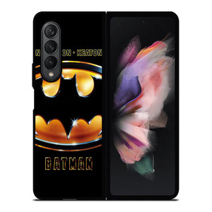BATMAN LOGO VINTAGE KEATON Samsung Galaxy Z Fold 3 Case Cover