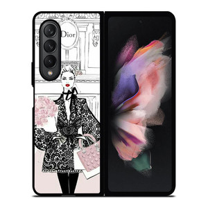 BEAUTY FASHION MEGAN HESS Samsung Galaxy Z Fold 3 Case Cover