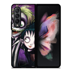 BEETLEJUICE TIM BURTON CARTOON 2 Samsung Galaxy Z Fold 3 Case Cover