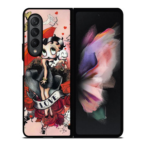 BETTY BOOP LOVE CARTOON Samsung Galaxy Z Fold 3 Case Cover