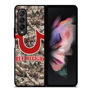 BIG BUDDHA TRUE RELIGION CAMO LOGO Samsung Galaxy Z Fold 3 Case Cover