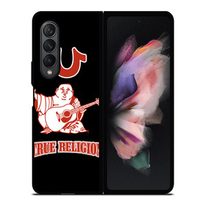 BIG BUDDHA TRUE RELIGION LOGO Samsung Galaxy Z Fold 3 Case Cover