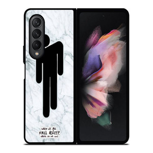 BILLIE EILISH LOGO MARBLE Samsung Galaxy Z Fold 3 Case Cover