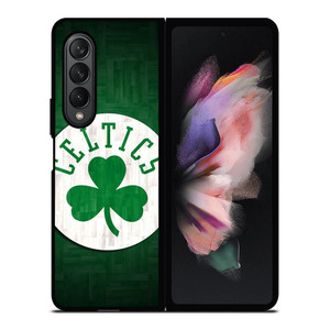 BOSTON CELTICS LEAF LOGO Samsung Galaxy Z Fold 3 Case Cover BOSTON CELTICS LEAF LOGO Samsung Galaxy Z Fold 3 Case Cover