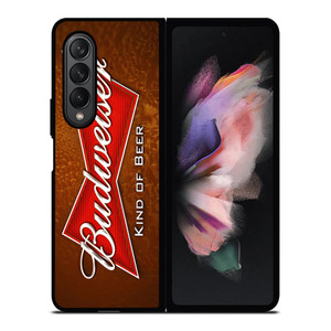 BUDWEISER KING OF BEAR LOGO Samsung Galaxy Z Fold 3 Case Cover