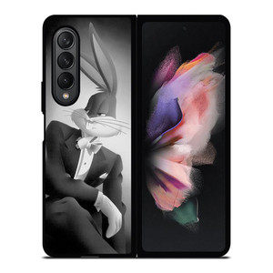 BUGS BUNNY CARTOON Samsung Galaxy Z Fold 3 Case Cover BUGS BUNNY CARTOON Samsung Galaxy Z Fold 3 Case Cover