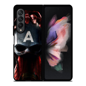 CAPTAIN AMERICA VS IRON MAN Samsung Galaxy Z Fold 3 Case Cover CAPTAIN AMERICA VS IRON MAN Samsung Galaxy Z Fold 3 Case Cover